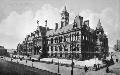Assize Courts, Manchester, ca. 1910 von English Photographer